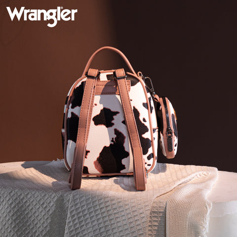 Wrangler Cow Print Mini medium Backpack