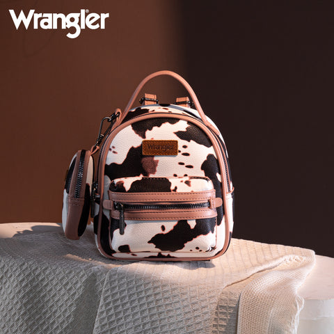 Wrangler Cow Print Mini medium Backpack