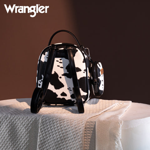 Wrangler Cow Print Mini medium Backpack