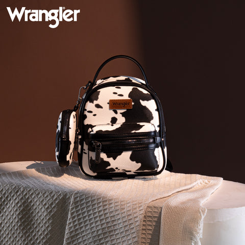 Wrangler Cow Print Mini medium Backpack