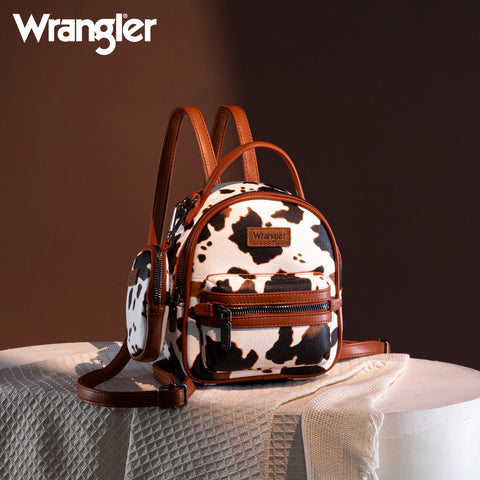 Wrangler Cow Print Mini medium Backpack