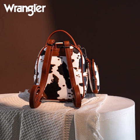 Wrangler Cow Print Mini medium Backpack