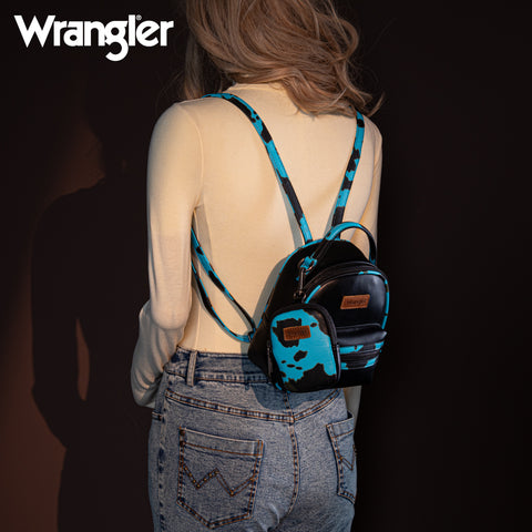 Wrangler Cow Print Mini medium Backpack