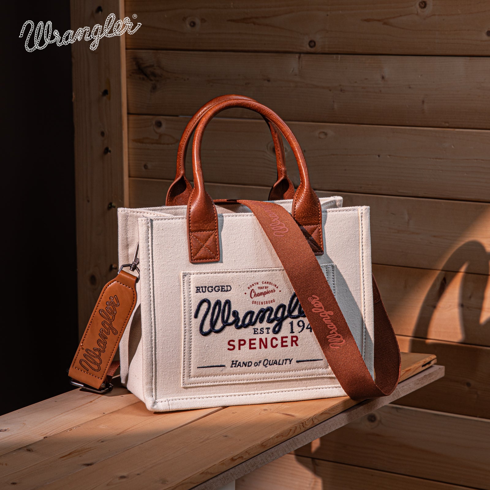 Wrangler Canvas Crossbody Purse Set