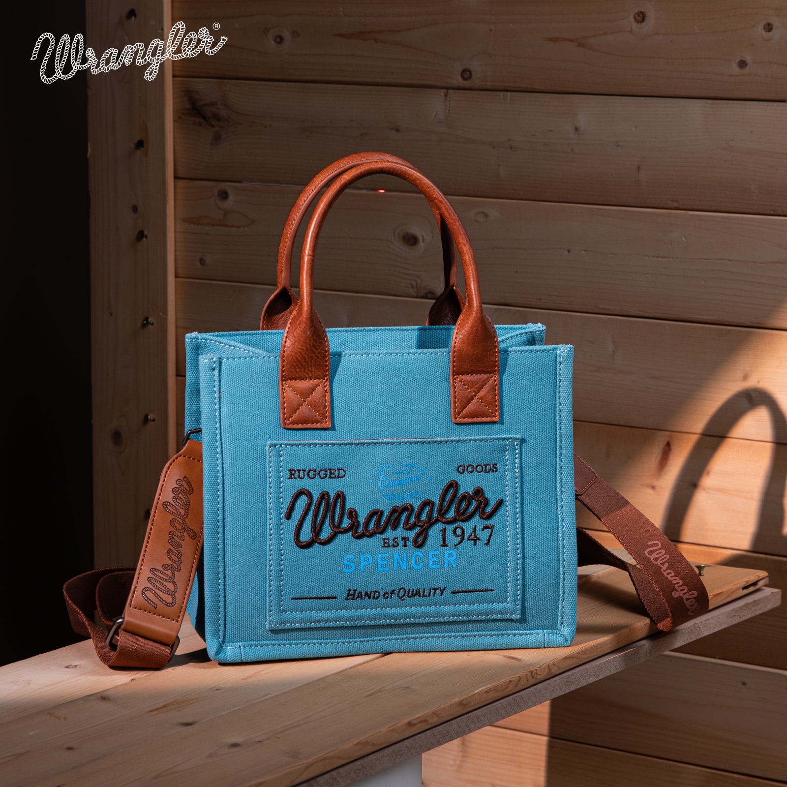 Wrangler Canvas Crossbody Purse Set