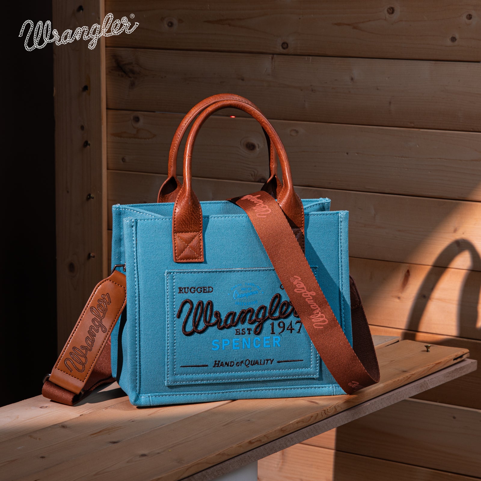 Wrangler Canvas Crossbody Purse Set