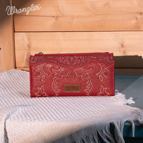 Wrangler Embroidered Boot Scroll Tote Bag Set