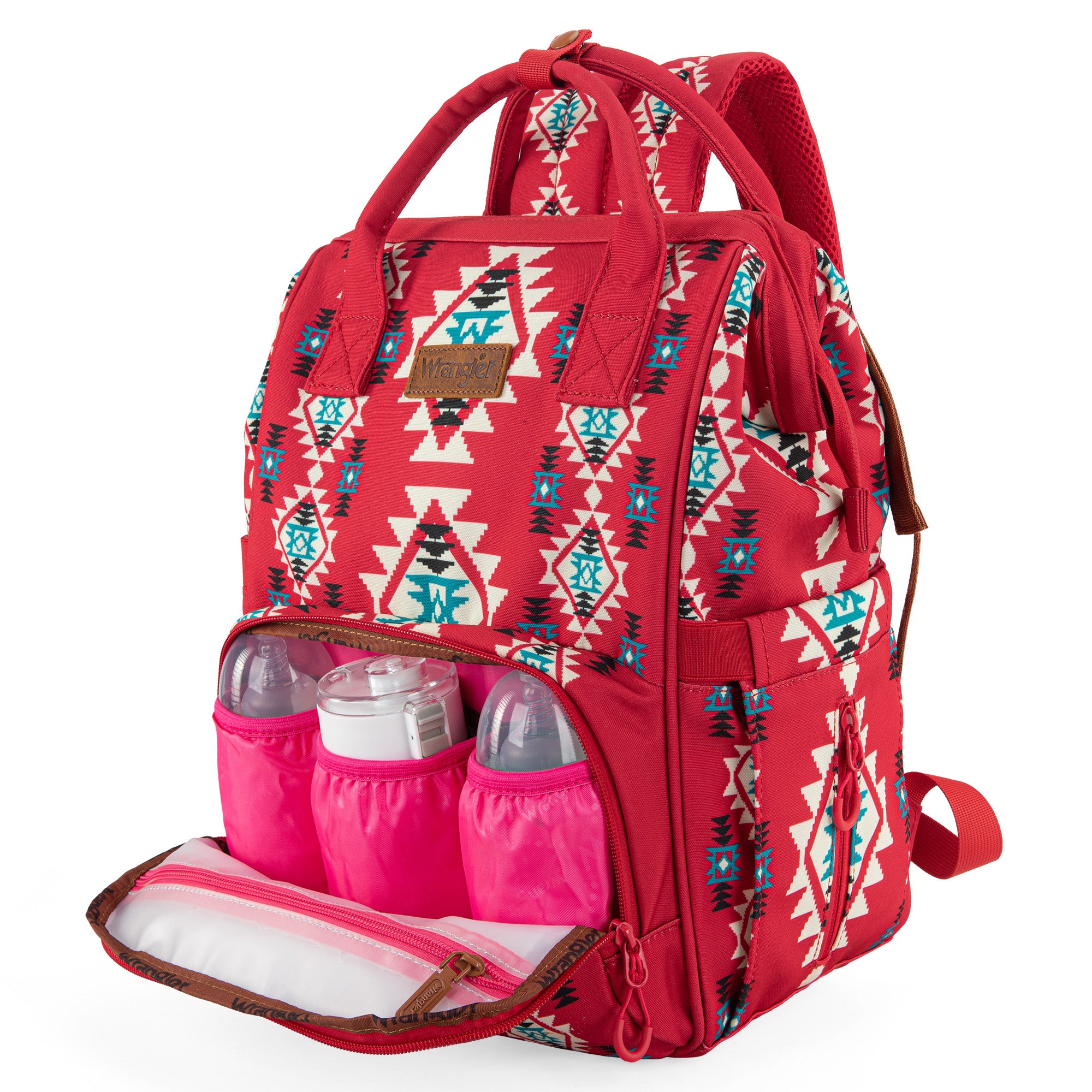 Wrangler Aztec Southwestern Print Diaper Bag