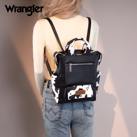 Wrangler Convertible Leather Backpack