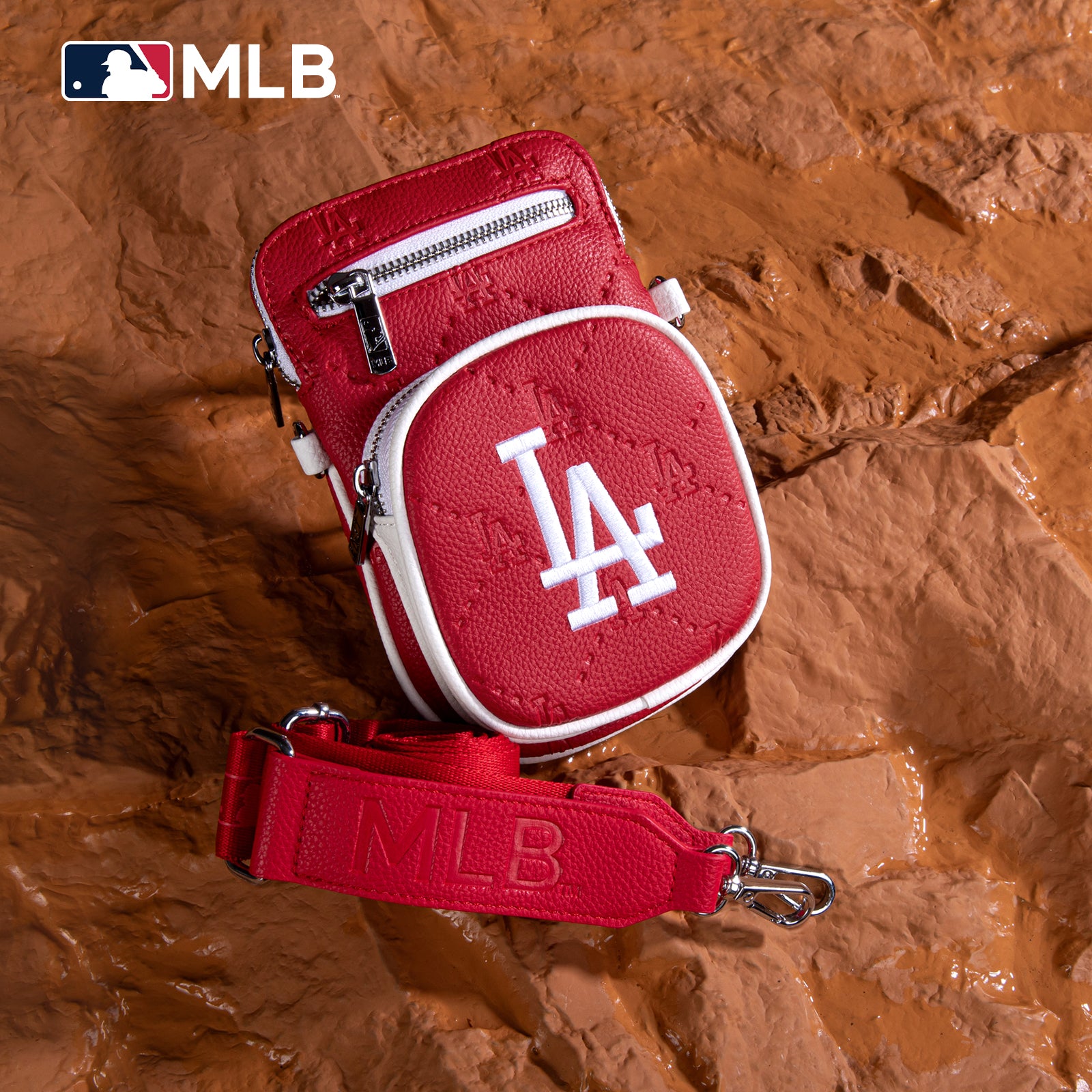 MLB Los Angeles Dodgers Mini Crossbody Purse