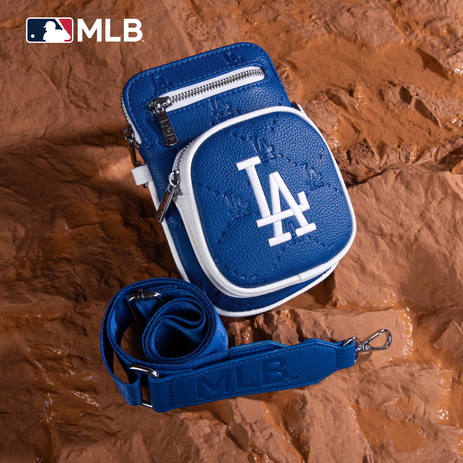 MLB Los Angeles Dodgers Mini Crossbody Purse