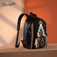 Wrangler Aztec Knitted Backpack Set