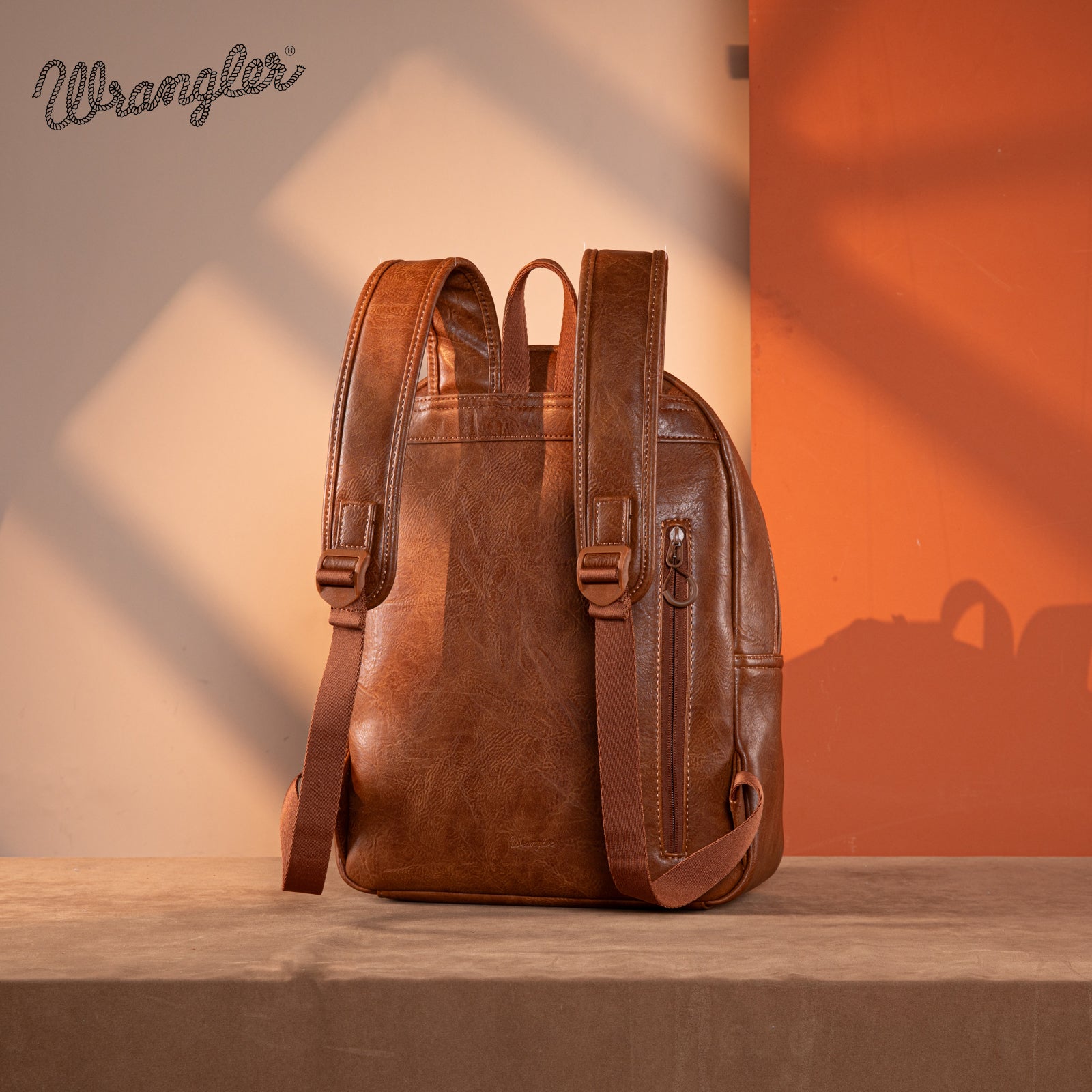 Wrangler Aztec Knitted Backpack Set