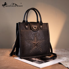 Montana West Longhorn Star Crossbody Purse