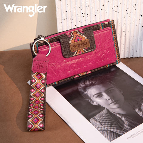 Wrangler Aztec Print Wristlet