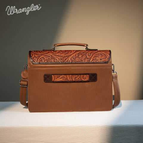 Wrangler Genuine Oily Calf Leather Messenger Bag/Travel Bag/Business Bag