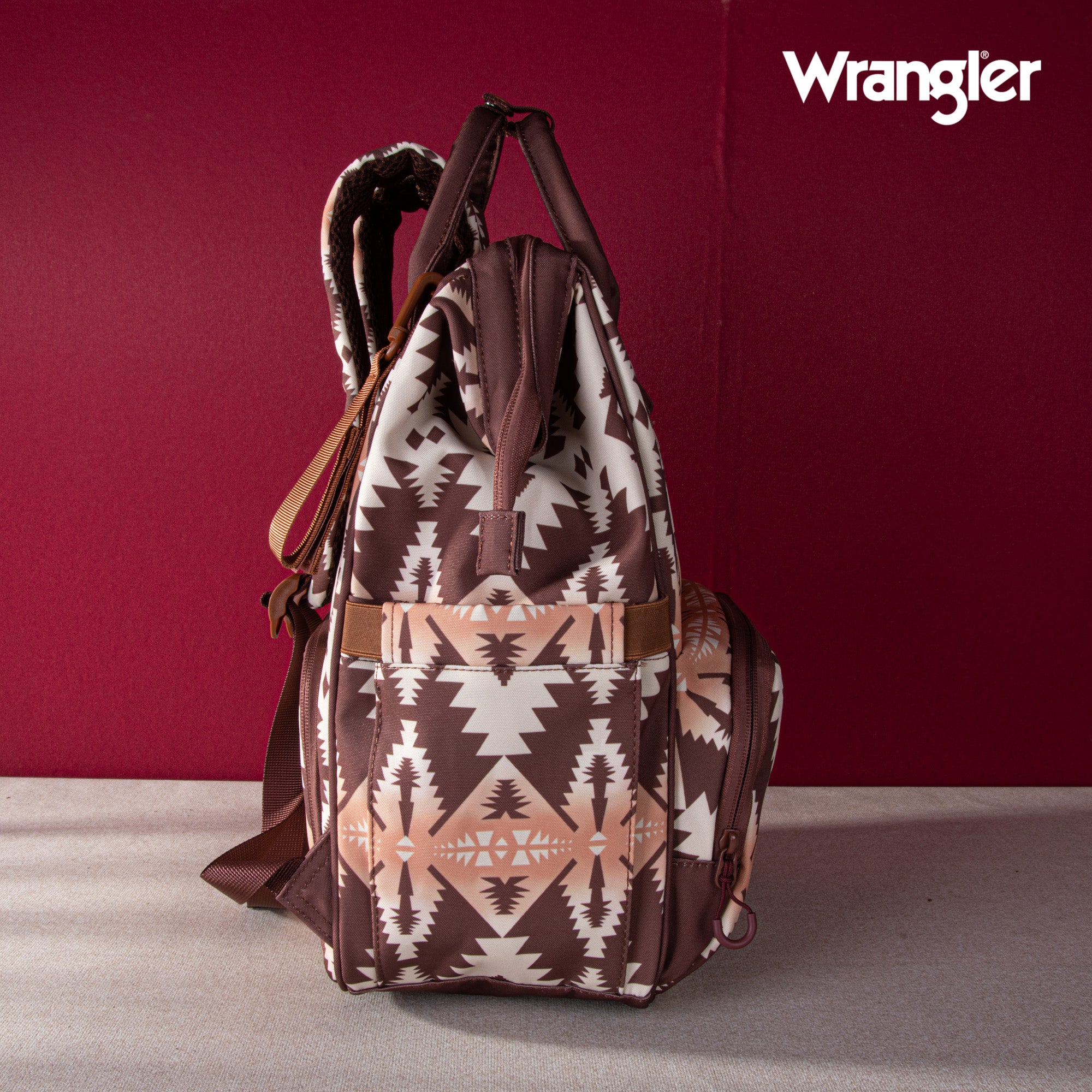 Wrangler Aztec Southwestern Print Diaper Bag