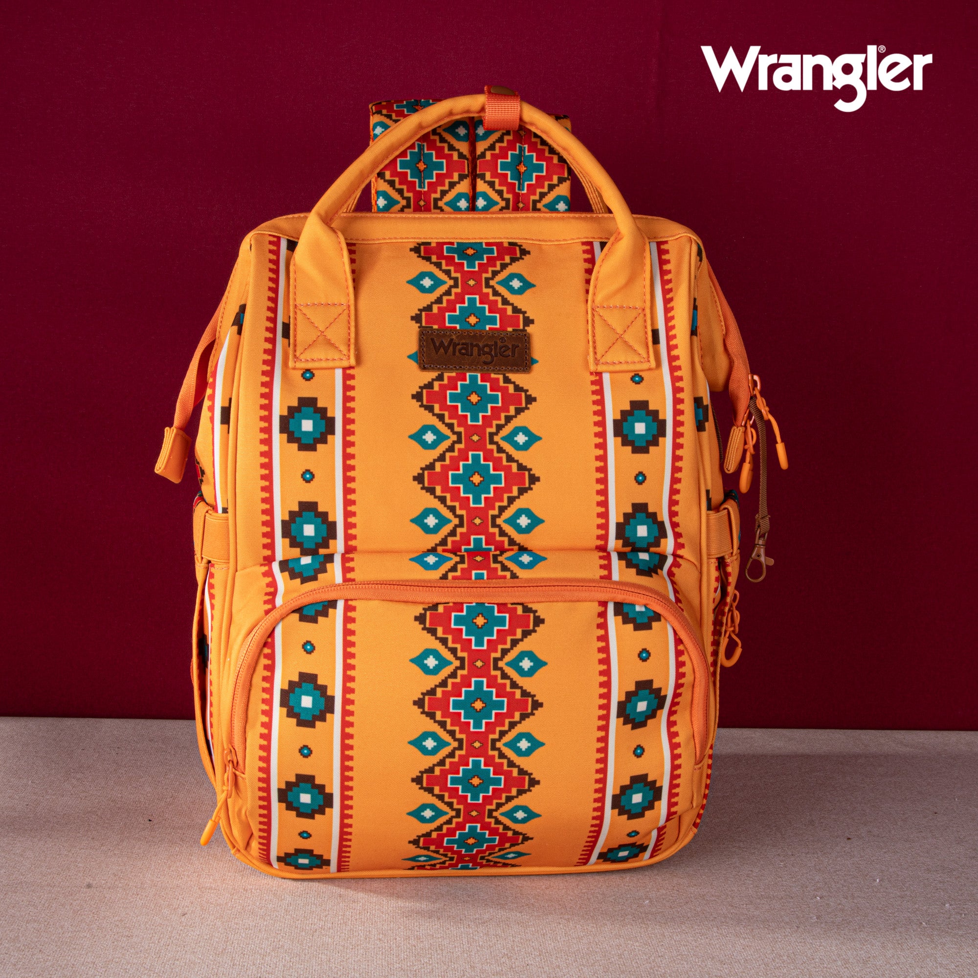 Wrangler Aztec Southwestern Print Diaper Bag