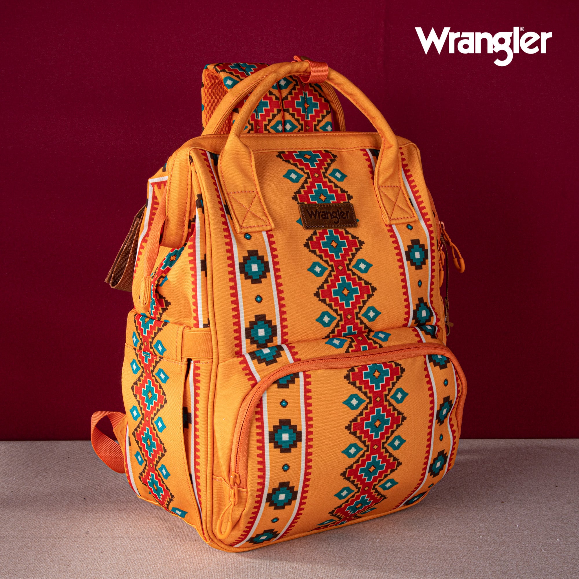 Wrangler Aztec Southwestern Print Diaper Bag