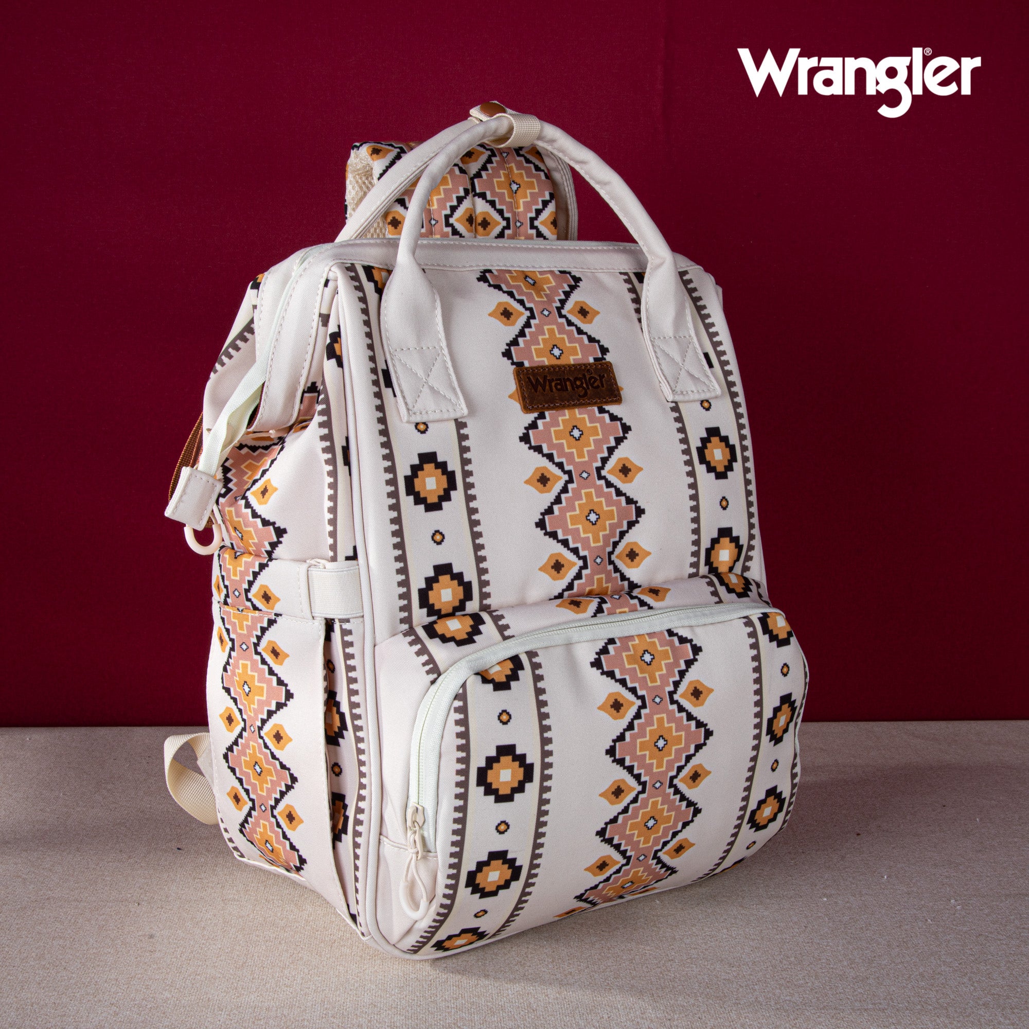 Wrangler Aztec Southwestern Print Diaper Bag