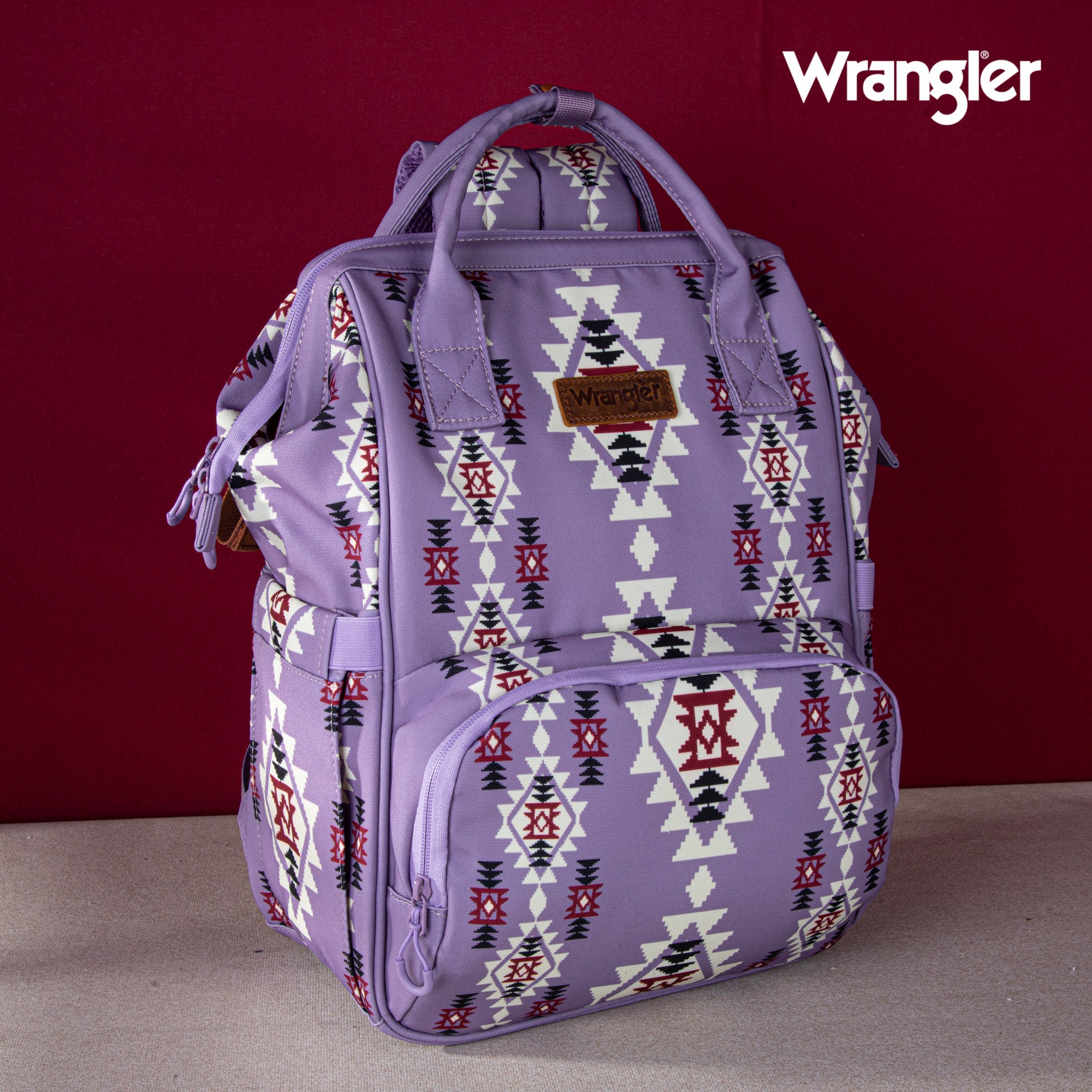 Wrangler Aztec Southwestern Print Diaper Bag