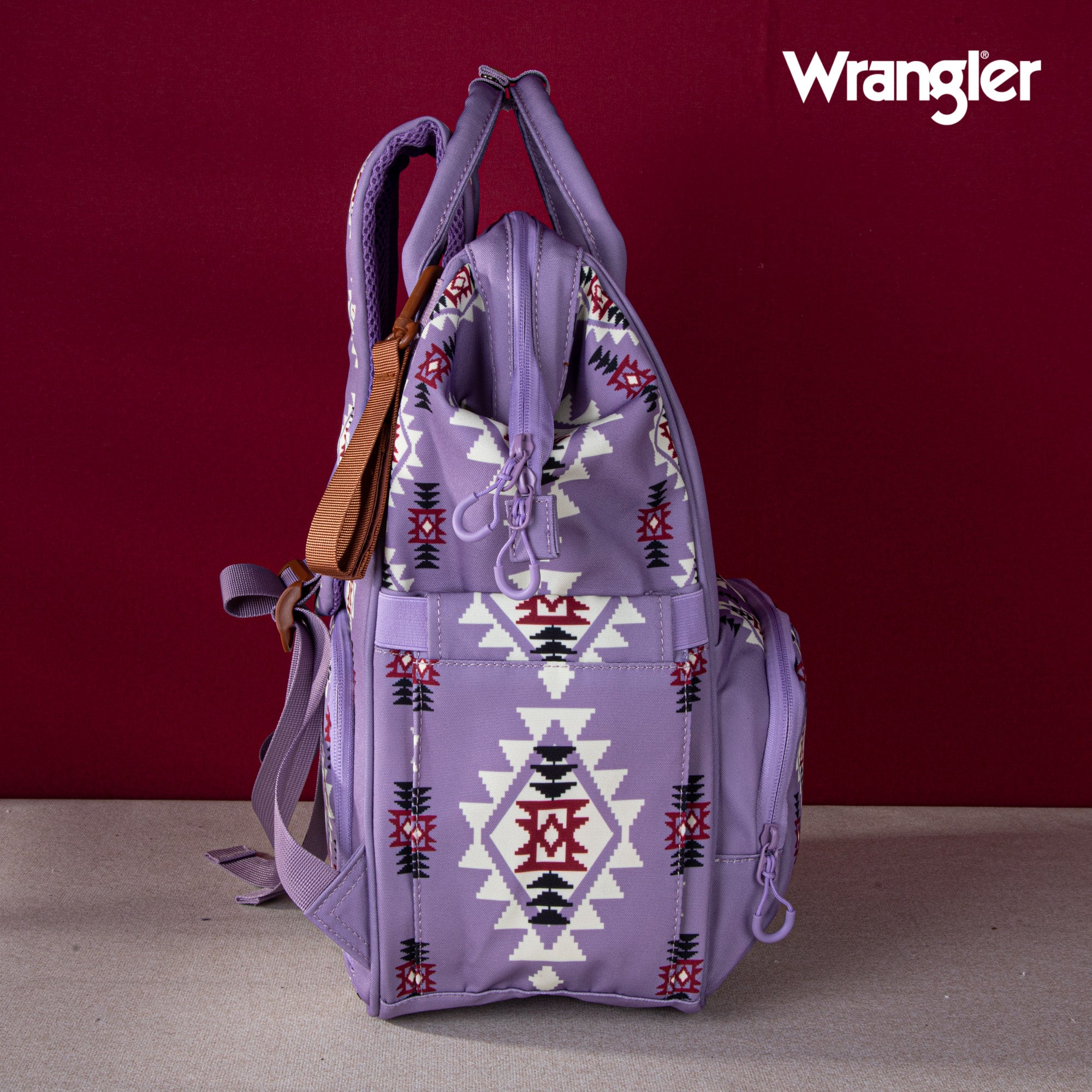 Wrangler Aztec Southwestern Print Diaper Bag