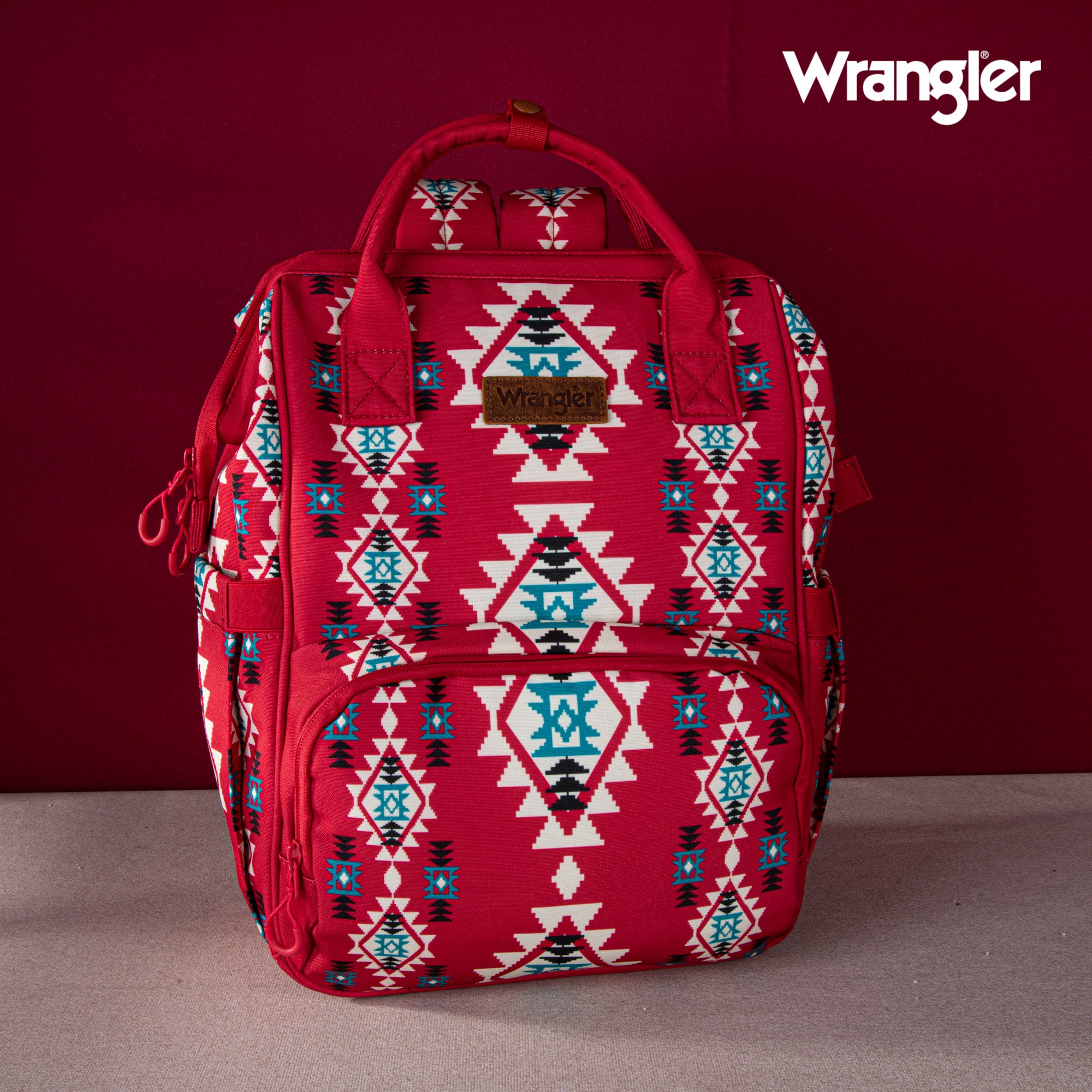 Wrangler Aztec Southwestern Print Diaper Bag