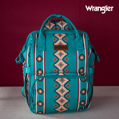 Wrangler Aztec Southwestern Print Diaper Bag