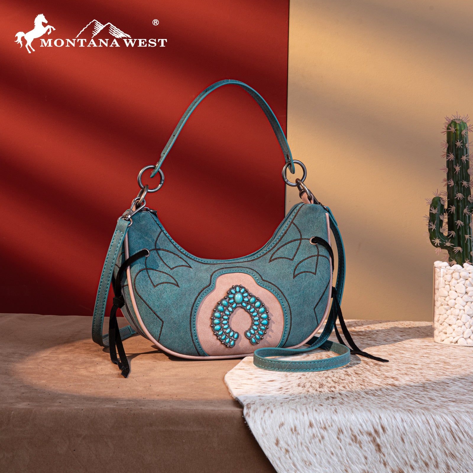 Montana West Concho Luna Crossbody Bag Set