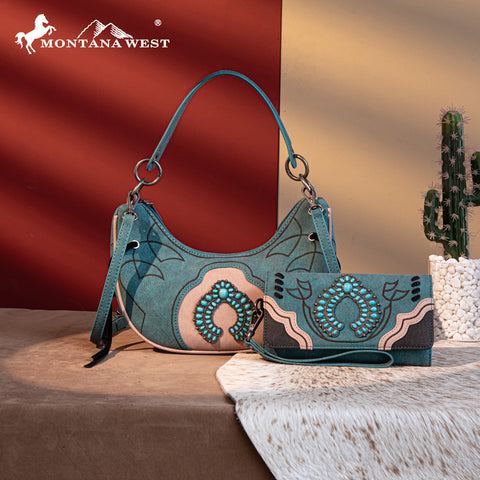 Montana West Concho Luna Crossbody Bag Set