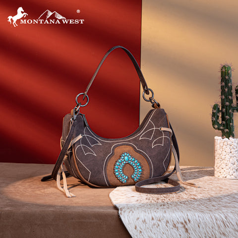 Montana West Concho Luna Crossbody Bag Set