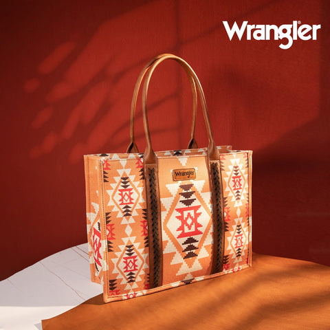 Wrangler Southwestern Crossbody Tote Bag