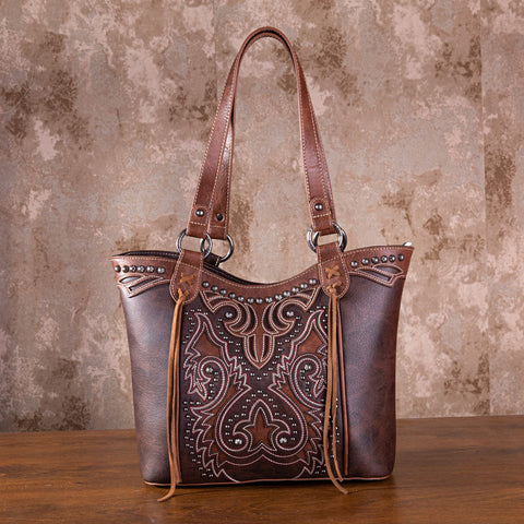 SALE Montana West Boot Scroll Concealed Carry Tote Set