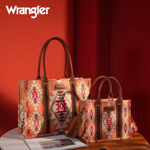 Wrangler Southwestern Crossbody Tote Bag