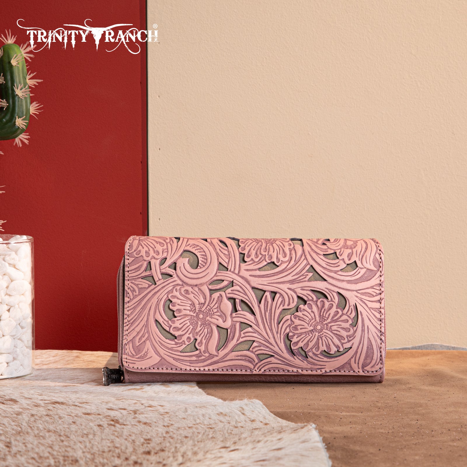 Trinity Ranch Tooled Wallet