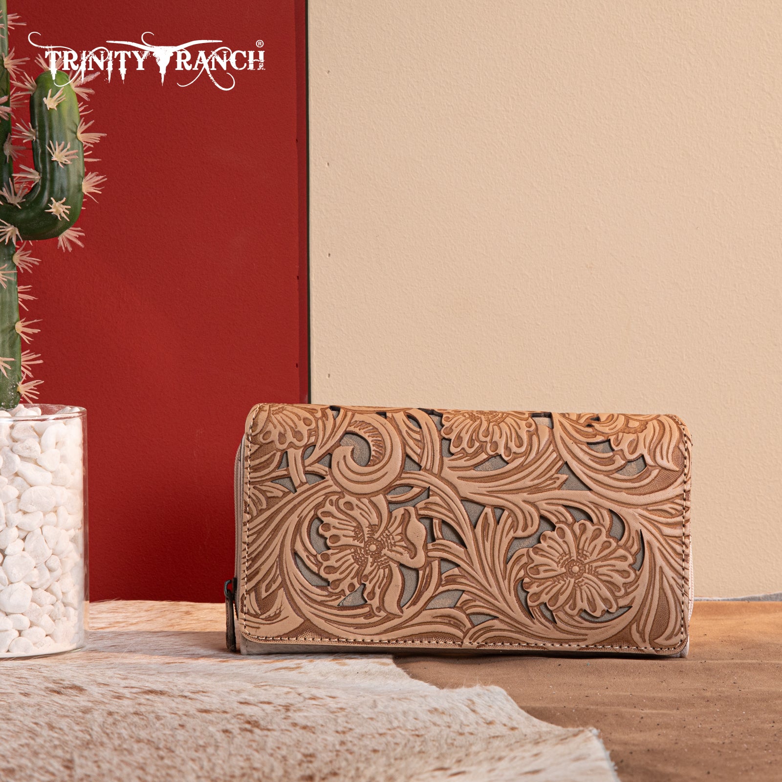 Trinity Ranch Tooled Wallet