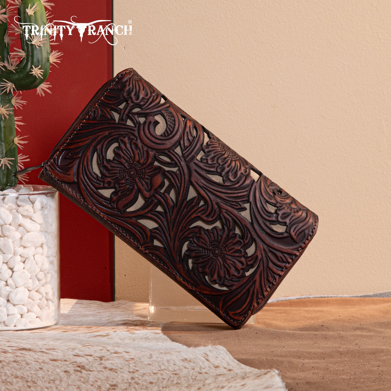 Trinity Ranch Tooled Wallet