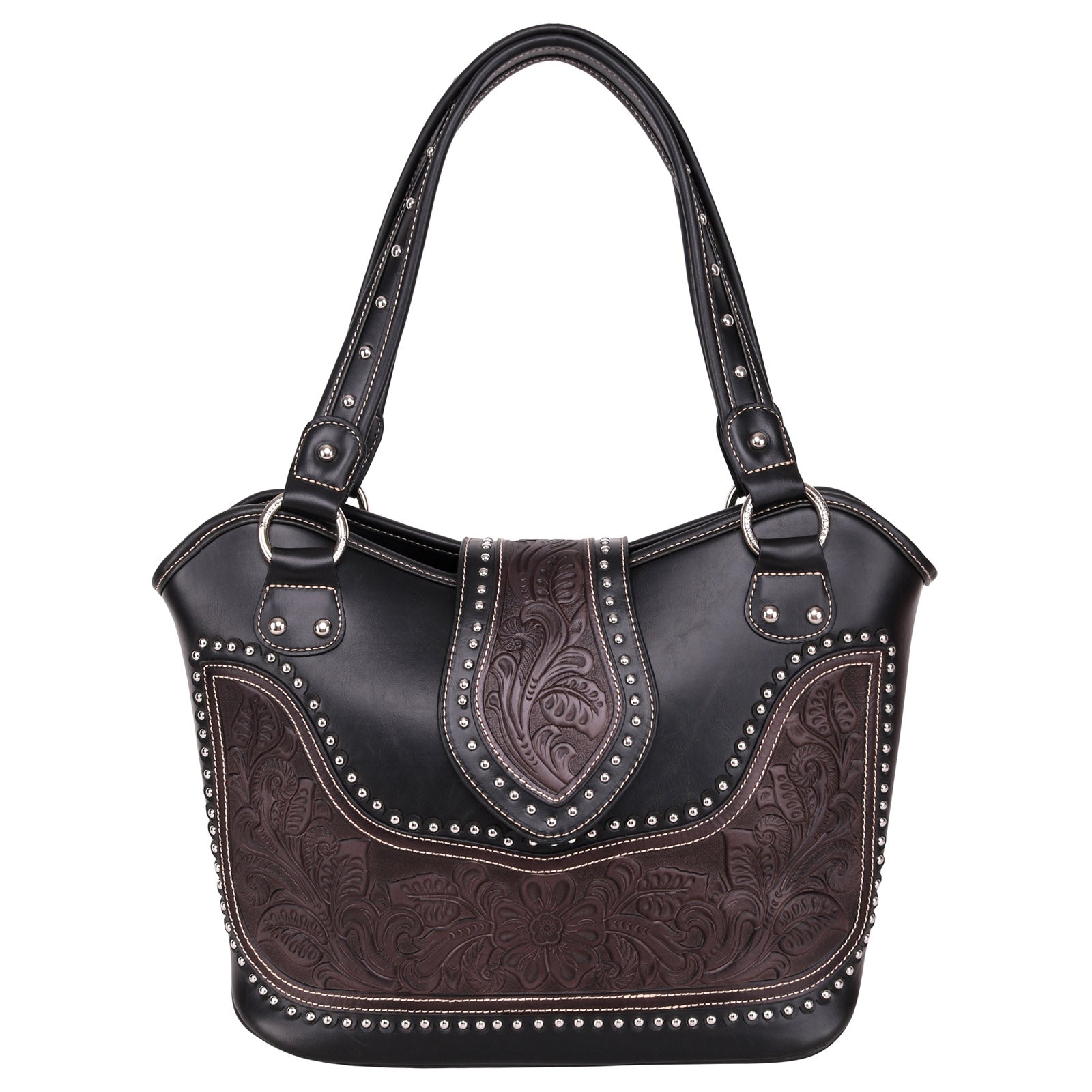 Montana West Tooling Concealed Carry Collection Handbag