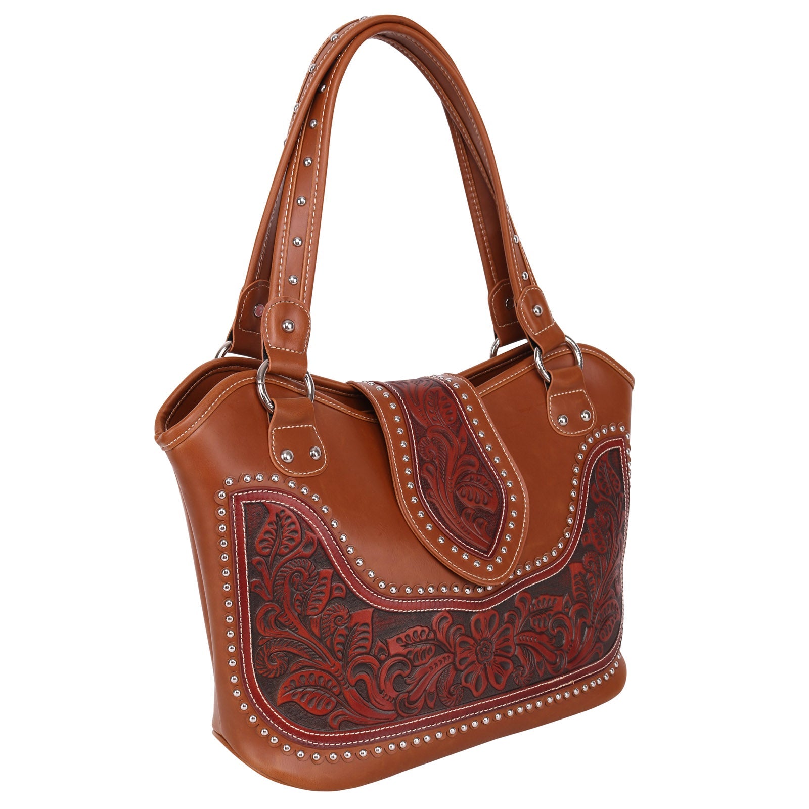 Montana West Tooling Concealed Carry Collection Handbag