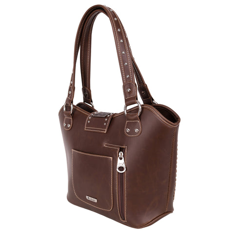 Montana West Tooling Concealed Carry Collection Handbag