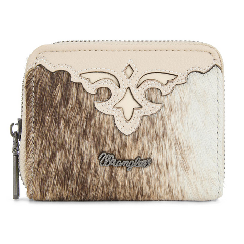 Wrangler Cowhide Womens Wallet Small Credit Card Holder Slim Thin Money Organizer