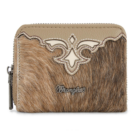 Wrangler Cowhide Womens Wallet Small Credit Card Holder Slim Thin Money Organizer