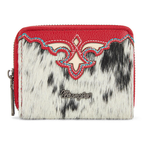 Wrangler Cowhide Womens Wallet Small Credit Card Holder Slim Thin Money Organizer