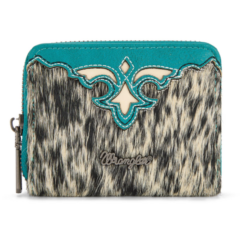 Wrangler Cowhide Womens Wallet Small Credit Card Holder Slim Thin Money Organizer