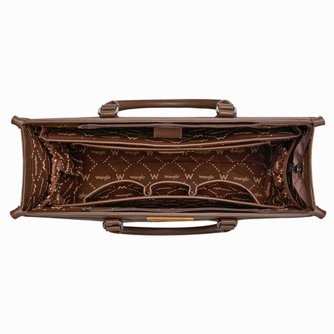 Wrangler Carry-All Large Laptop Tote Work Tote /Crossbody for Women Large Capacity Everyday Use Durable Commuter Purse Teacher, Doctor, Nurse