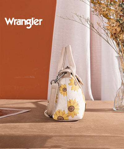Wrangler Sunflower Print Mini Crossbody Bag