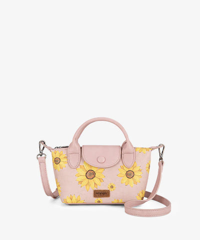 Wrangler Sunflower Print Mini Crossbody Bag