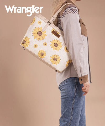 Wrangler Sunflower Tote Bag