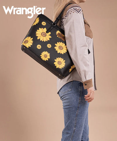 Wrangler Sunflower Tote Bag