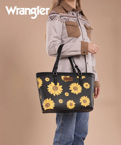 Wrangler Sunflower Tote Bag